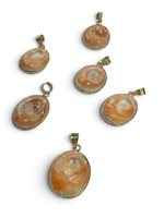Pendente Mandile 1922 Occhio Santa Lucia in Argento Conchiglia 2MCIC2D - 2MCIC2D